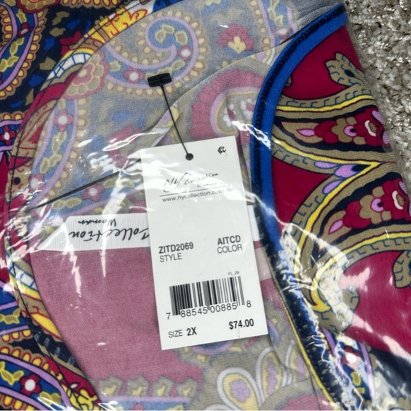 Fun Pattern Dress, 2X - Picture 11 of 11